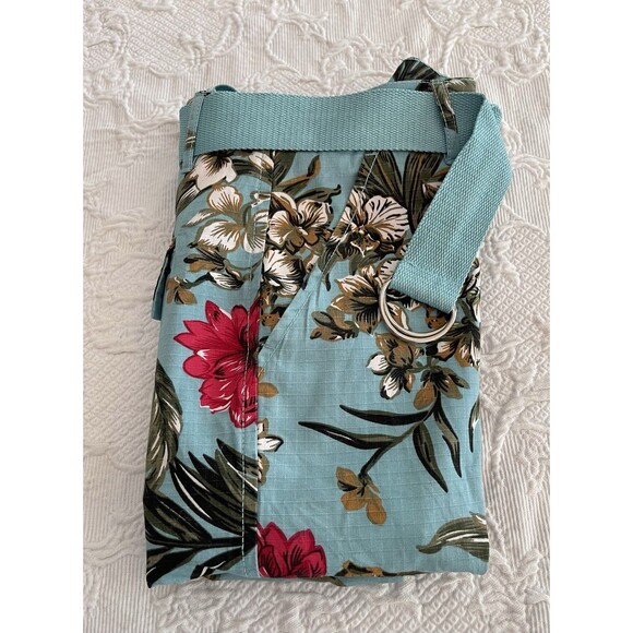 Another Hype Piece AHP Tropical Floral Cargo Shorts Hawaii Mens Size 38 - Picture 14 of 14